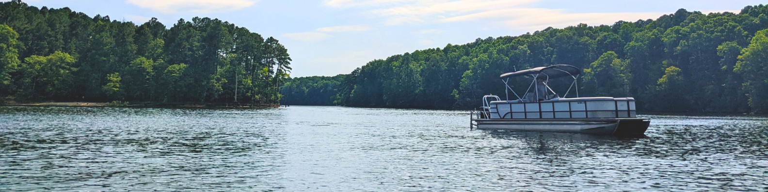 Bentley Pontoon on Water